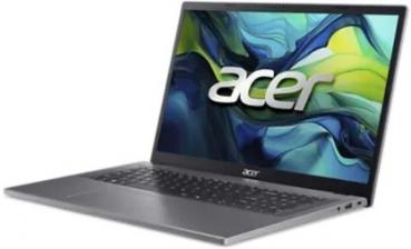 Notebook Acer Aspire Go 17 AG17-31P-34GB, Steel Gray, Core 3 N355, 16GB RAM, 512GB SSD