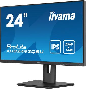 24" Monitor iiyama ProLite XUB2493QSU-B5 2K (2560x1440), höhenverstellbar