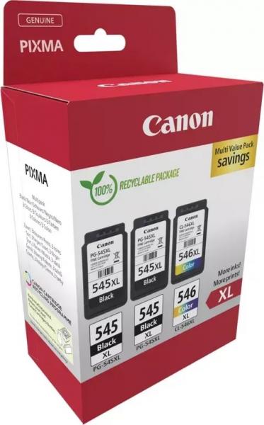 Tintenpatrone Canon 2xPG-545XL+1xCL-546XL Set schwarz/color original Canon