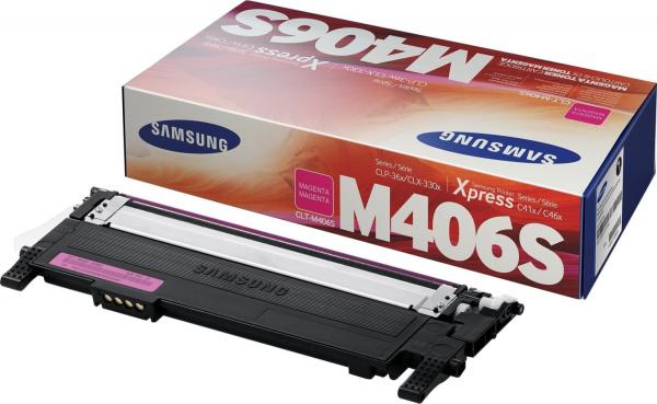 Toner SAMSUNG Farblaser magenta 1000 Seiten für CLP-360/365, CLX-3300/3305  CLT-M406S