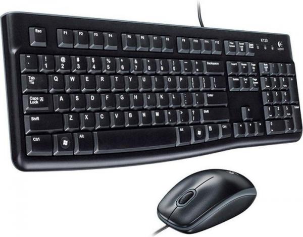 Tastatur+Mouse Logitech Desktop MK120 USB (Kabel)