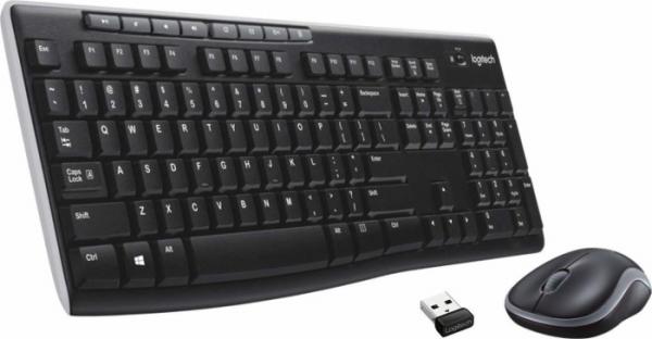 Tastatur+Mouse Logitech Cordless Desktop MK270 USB