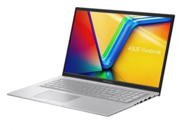 Notebook ASUS VivoBook 17 X1704VA-AU808W, Cool Silver, Core 5 120U, 16GB RAM, 512GB SSD