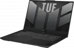 Notebook ASUS TUF Gaming A17 FA707NU, Mecha Gray, Ryzen 5 7535HS, 16GB RAM, 512GB SSD, GeForce RTX 4050, DE